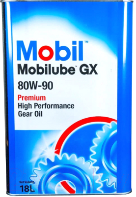 Трансмиссионное масло Mobil Mobilube GX 80W90 / 155424 - фото