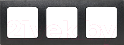 Рамка для выключателей и розеток EKF PROxima Стокгольм / EAM-G-302-30 - фото