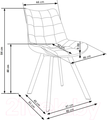 Стул Halmar K332