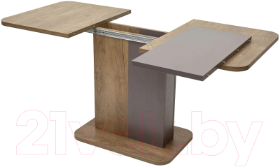 Обеденный стол M-City Next 110 / DEDNEXTKAN110 (дуб канзас/вольфрам)