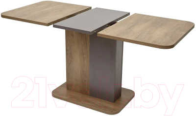 Обеденный стол M-City Next 110 / DEDNEXTKAN110 (дуб канзас/вольфрам)