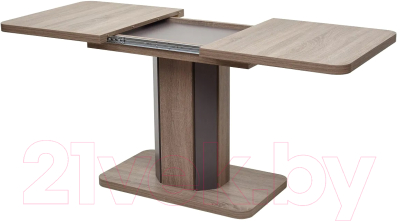 Обеденный стол M-City Stork 120 / DEDSTORKOAKKAN120 (дуб канзас/вольфрам)