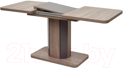 Обеденный стол M-City Stork 120 / DEDSTORKOAKKAN120 (дуб канзас/вольфрам)