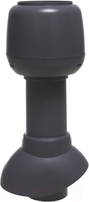 Выход вентиляционный на крышу Vilpe Flow С колпаком 110Р/300 / 350237_2 - фото