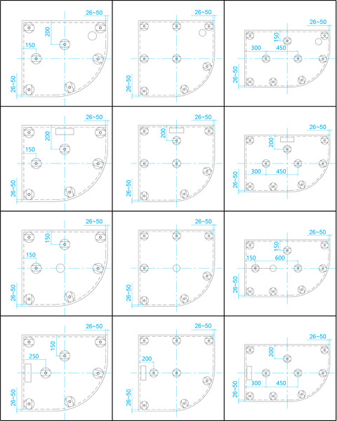 Душевой поддон RGW ST/AL-W / 16154128-01L
