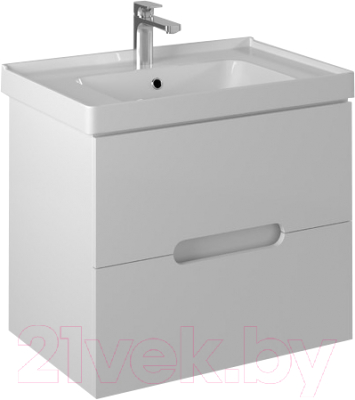 Тумба с умывальником Briz Пола Грэйс 70 / 236 03-18070-15 00 БЕЛ - фото
