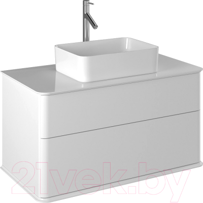 Тумба под умывальник Briz Рим 100 / 233 03-18100-00 00 БЕЛ - фото