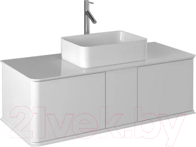 Тумба под умывальник Briz Рим 120 / 233 03-18120-00 00 БЕЛ - фото