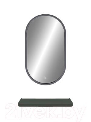 Зеркало Континент Prime Gray Led 45x80