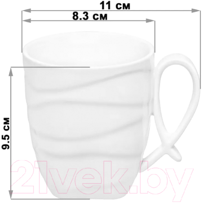 Кружка Elan Gallery Айсберг волны / 540358