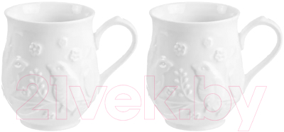 Набор кружек Elan Gallery Птички на ветке / 540340 - фото