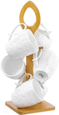 Набор кружек Elan Gallery Птички на ветке / 540334 - фото