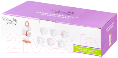 Набор кружек Elan Gallery Птички на ветке / 540334