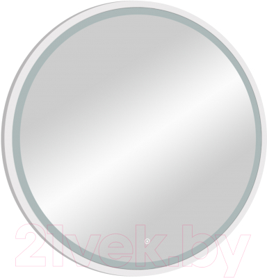 Зеркало Континент Style White Led D 80