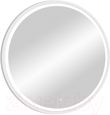 Зеркало Континент Style White Led D 80