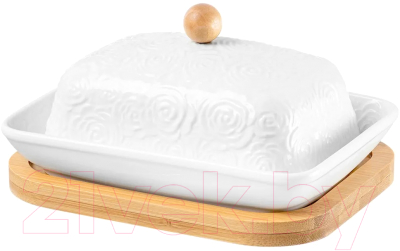 Масленка Elan Gallery Розы / 540352 - фото