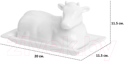 Масленка Elan Gallery Коровка / 540240