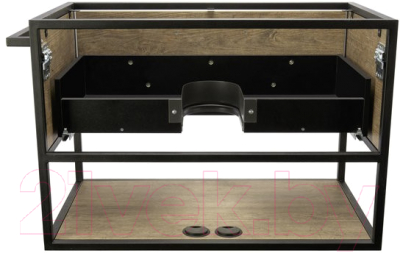 Тумба с умывальником Акватон Лофт Фабрик 80 (1A2424K2LTDU0)