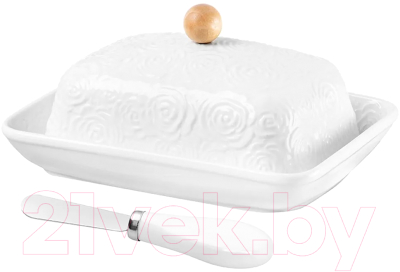 Масленка Elan Gallery Розы / 540436 - фото