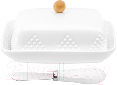 Масленка Elan Gallery Ромбики / 540509