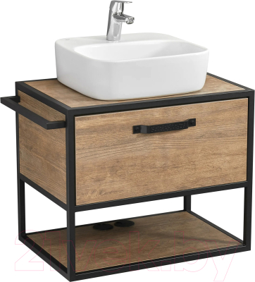 Тумба с умывальником Акватон Лофт Фабрик 65 (1A2423K2LTDY0) - фото