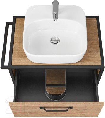 Тумба с умывальником Акватон Лофт Фабрик 65 (1A2423K2LTDY0)