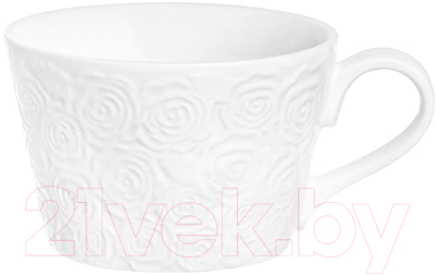 Чашка с блюдцем Elan Gallery Розы / 540434