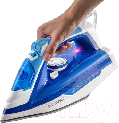 Утюг Endever Delta-219 (голубой/белый)