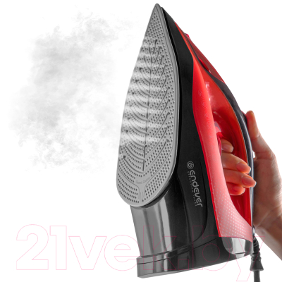 Утюг Endever Delta-224 (красный/черный)
