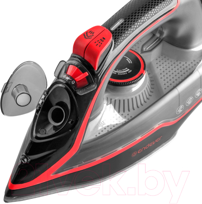 Утюг Endever Delta-216 (черный/красный)