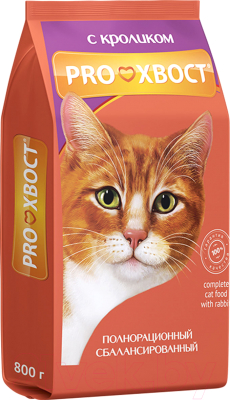 Сухой корм для кошек ProХвост С кроликом - фото
