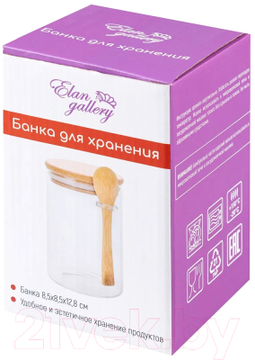 Емкость для хранения Elan Gallery Crystal glass / 240160