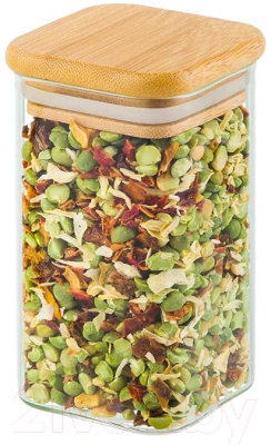 Емкость для хранения Elan Gallery Crystal glass / 360068