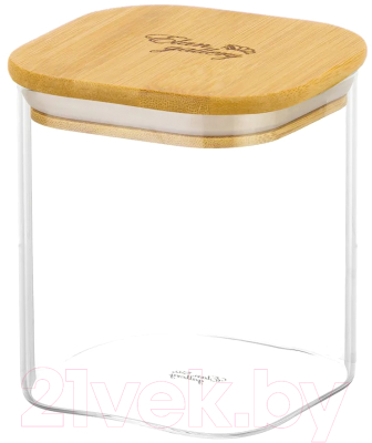 Емкость для хранения Elan Gallery Crystal glass / 360083 - фото