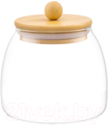 Емкость для хранения Elan Gallery Crystal glass / 360100 - фото