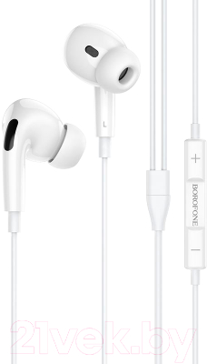 Наушники-гарнитура Borofone BM30 EarPods Pro Lightning - фото