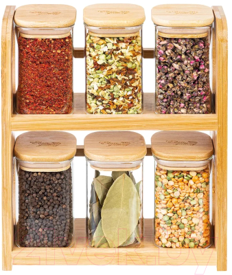 Набор емкостей для хранения Elan Gallery Crystal glass / 360109