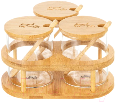 Набор емкостей для хранения Elan Gallery Crystal glass / 360128