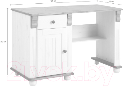 Письменный стол Dipriz Adele / Д.40017.1