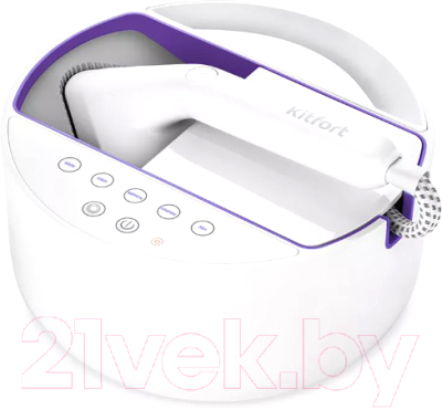 Отпариватель Kitfort KT-9110-1 (белый/фиолетовый) - фото