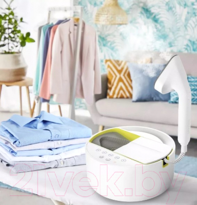 Отпариватель Kitfort KT-9110-2 (белый/салатовый)