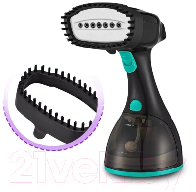 Отпариватель Kitfort KT-9121-3 (черный/бирюзовый)