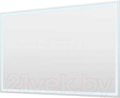 Зеркало Пекам Greta 90x60 / greta-90x60dcl (с подсветкой, сенсором на взмах руки и часами) - фото