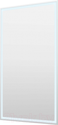 Зеркало Пекам Greta 60x100 / greta-60x100dpcl (с подсветкой, сенсором на взмах руки, подогревом и часами) - фото