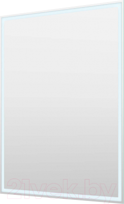 Зеркало Пекам Greta 80x100 / greta-80x100dpcl (с подсветкой, сенсором на взмах руки, подогревом и часами) - фото