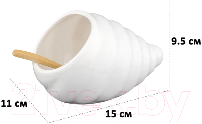 Емкость для хранения Elan Gallery Ракушка / 540195