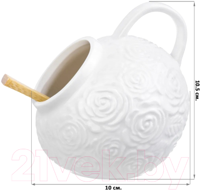 Емкость для хранения Elan Gallery Розы / 540299