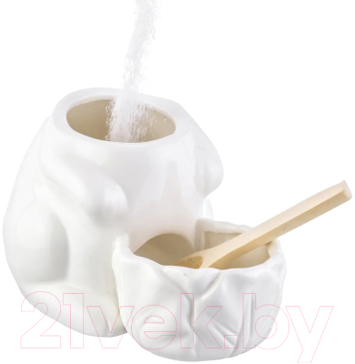 Емкость для хранения Elan Gallery Заяц / 540304 (белый)