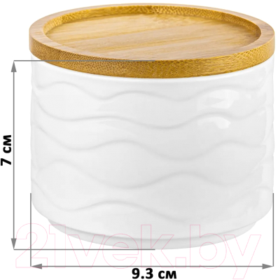 Набор емкостей для хранения Elan Gallery Айсберг волны / 540314