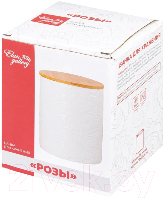 Емкость для хранения Elan Gallery Розы / 540417
